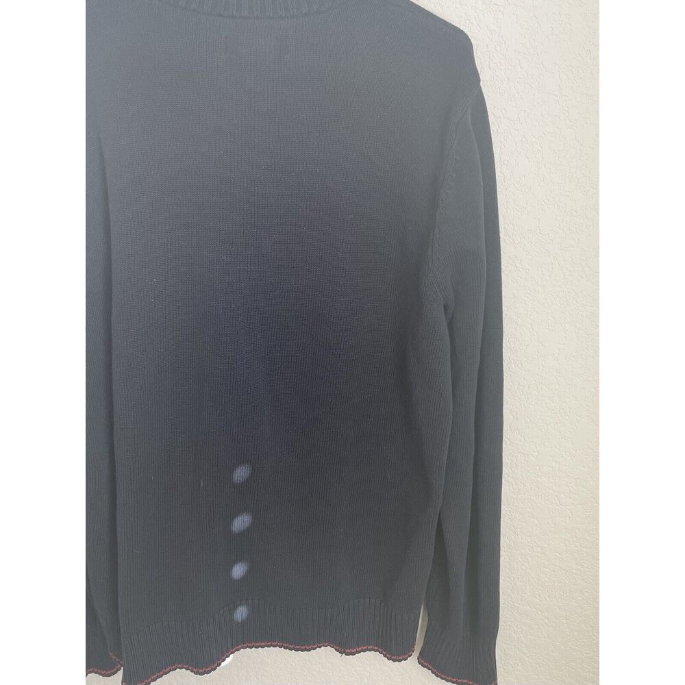 Eddie Bauer Mens TL Blue Snowflake Sweater Long Sleeve Pullover Athleisure - Picture 11 of 12